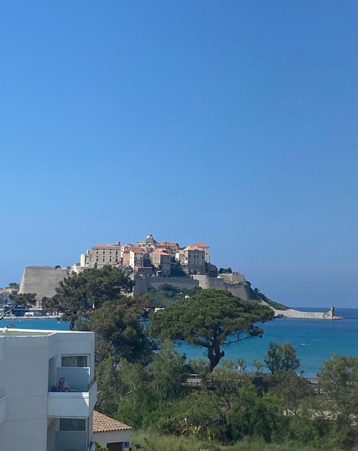 Duplex Calvi Direct Plage Eksteriør billede